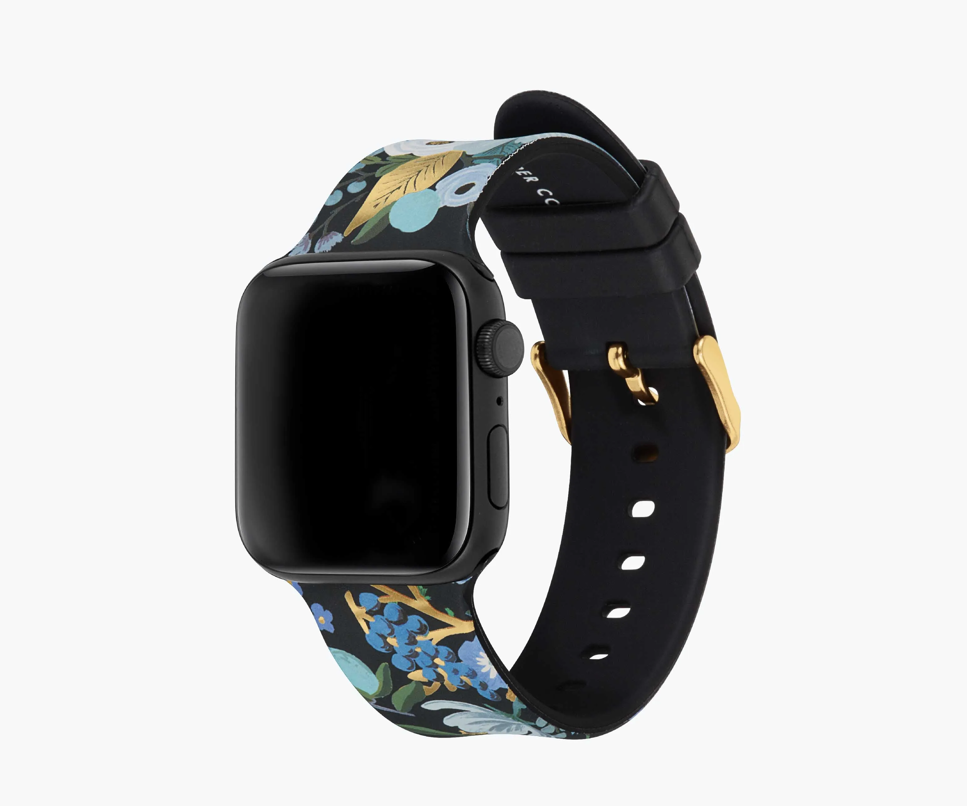 Garden Party Blue Apple Watch Band