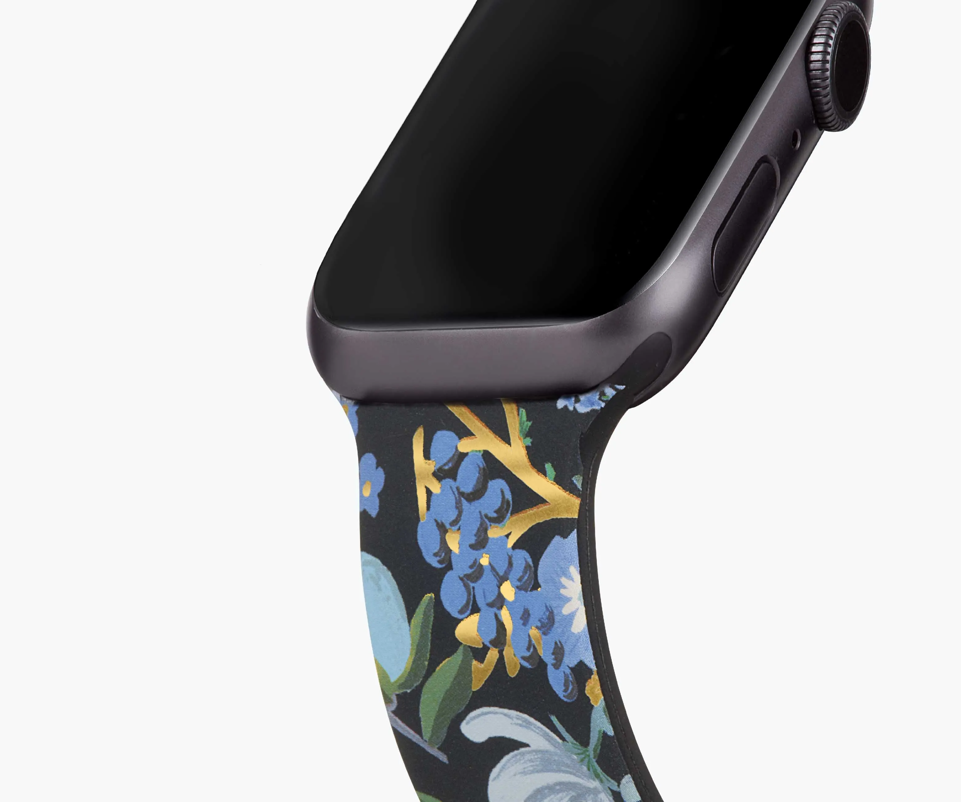 Garden Party Blue Apple Watch Band