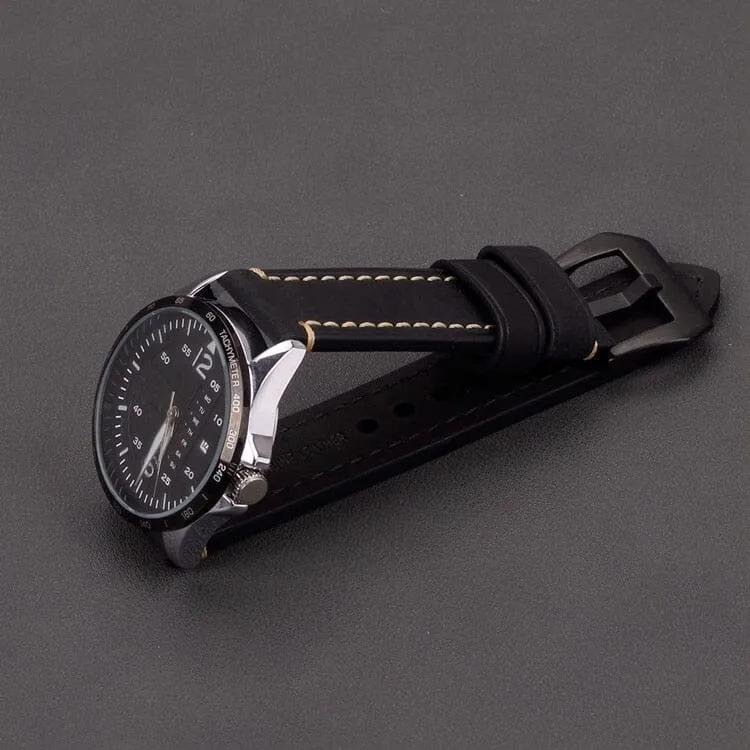 Garmin Fenix E Retro Leather Watch Straps