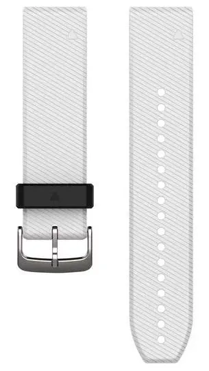 GRM Watch Band QuickFit 22 White Silicone