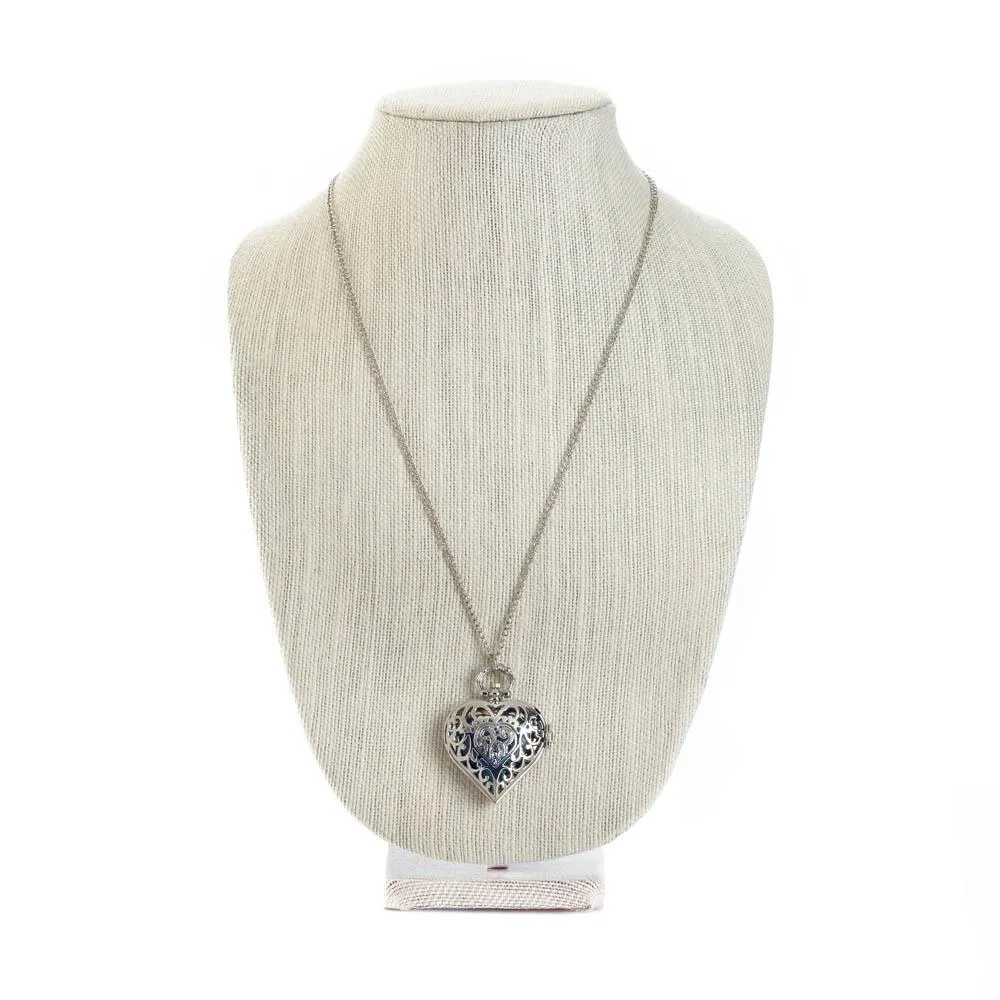 Heart Timepiece Necklace