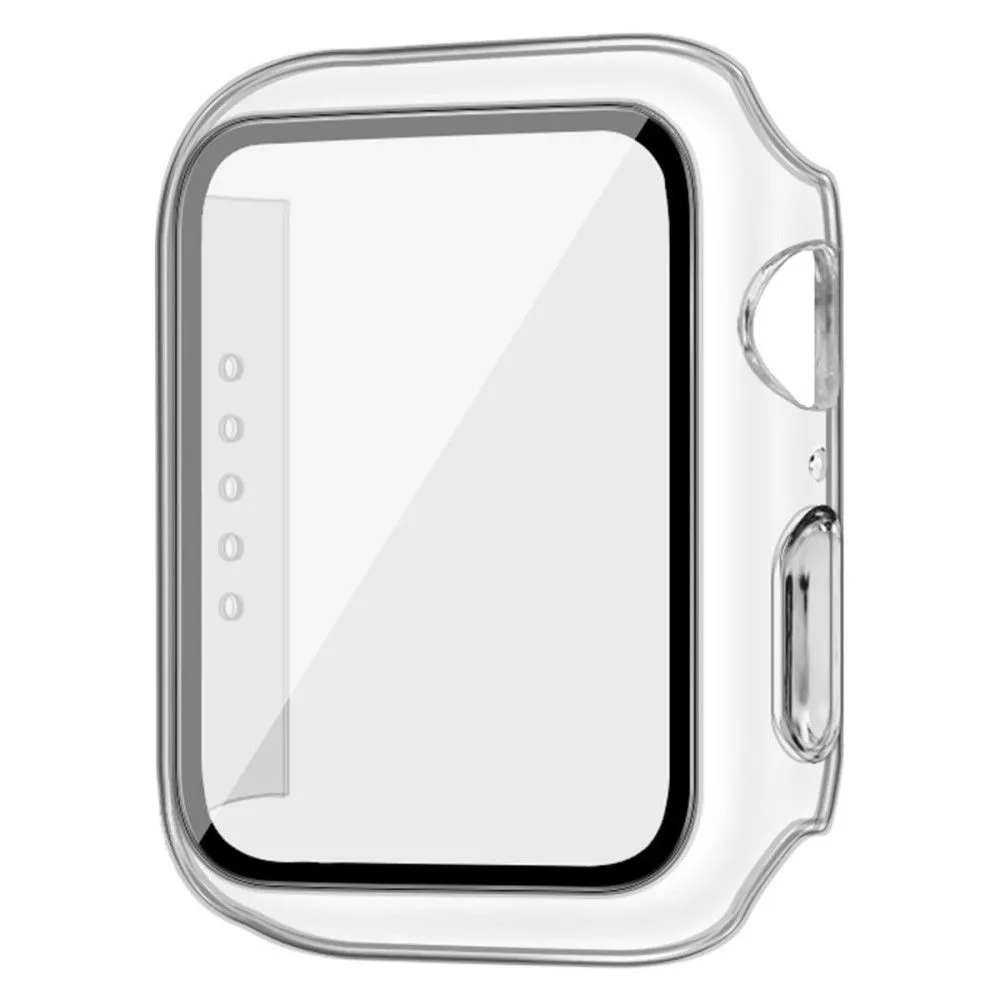 IMAK Apple Watch (45mm) cover with HD tempered glass - Transparent