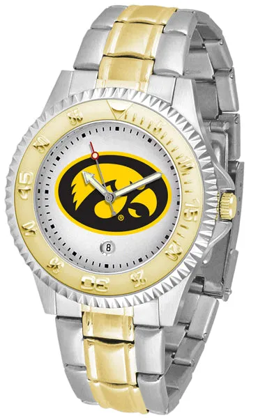 Iowa Hawkeyes Competitor Two-Tone Men’s Watch