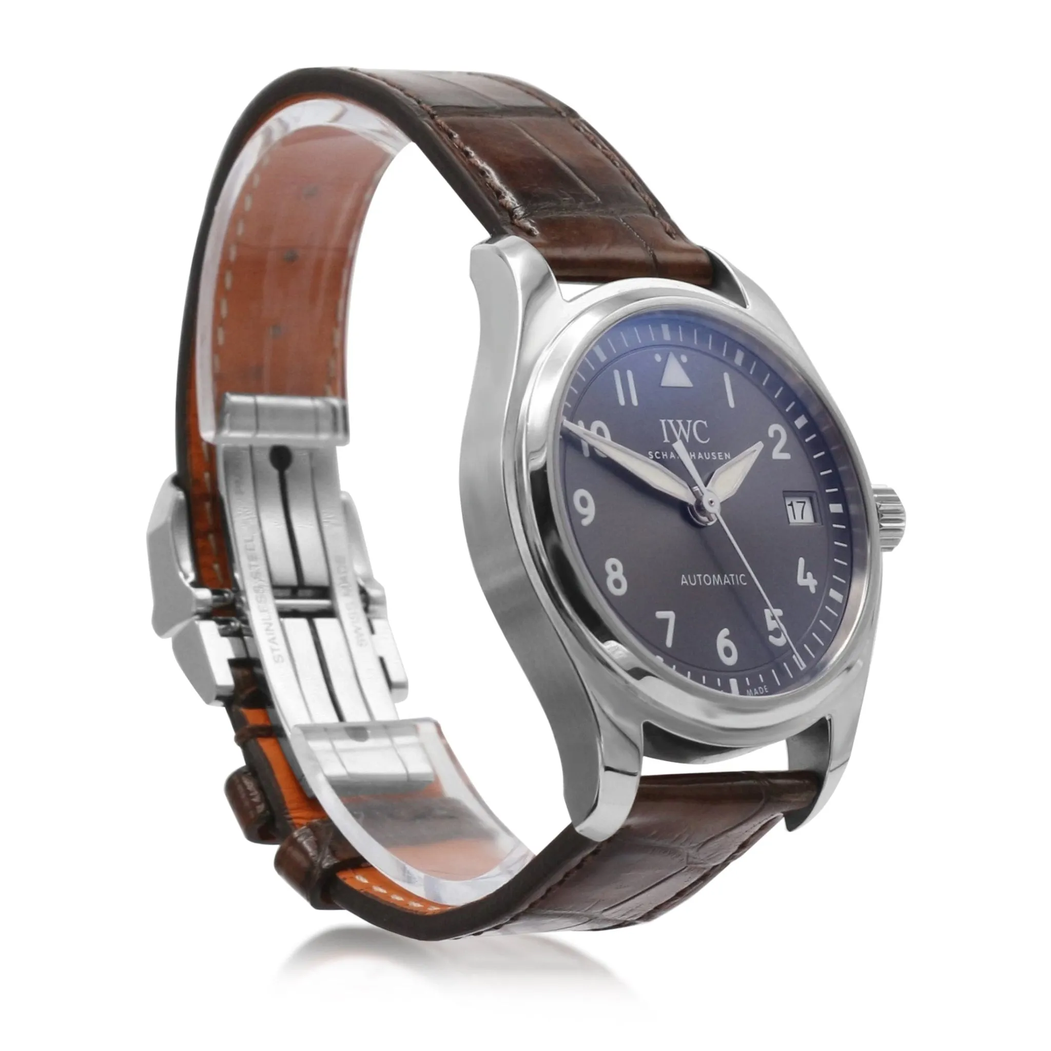 IWC Pilot Stainless Steel Automatic 36mm Watch - Ref: IW324001