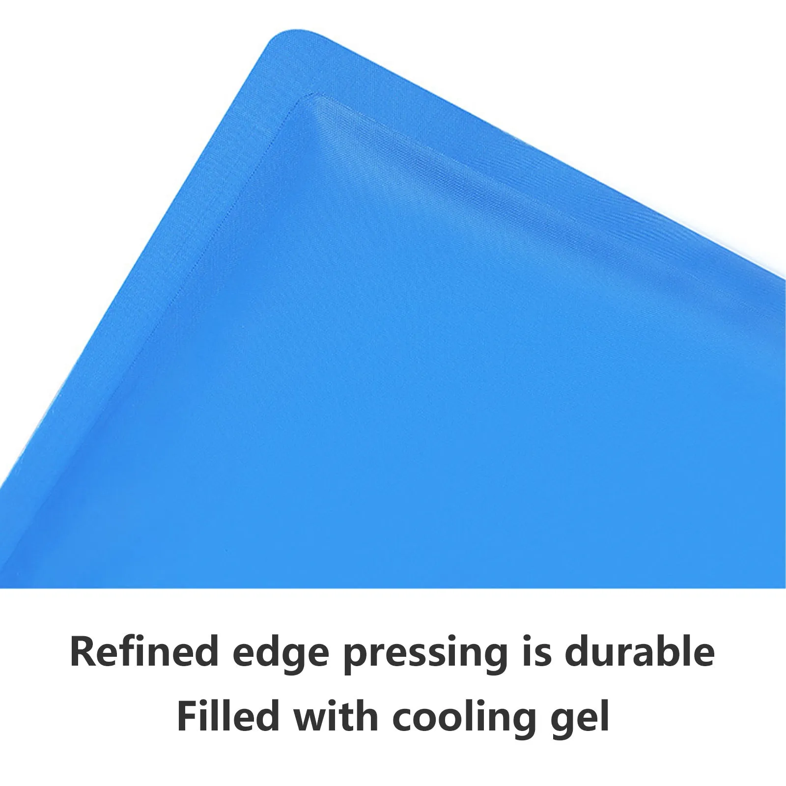 Large Blue Pet Cooling Pad, Waterproof & Comfortable Cushion