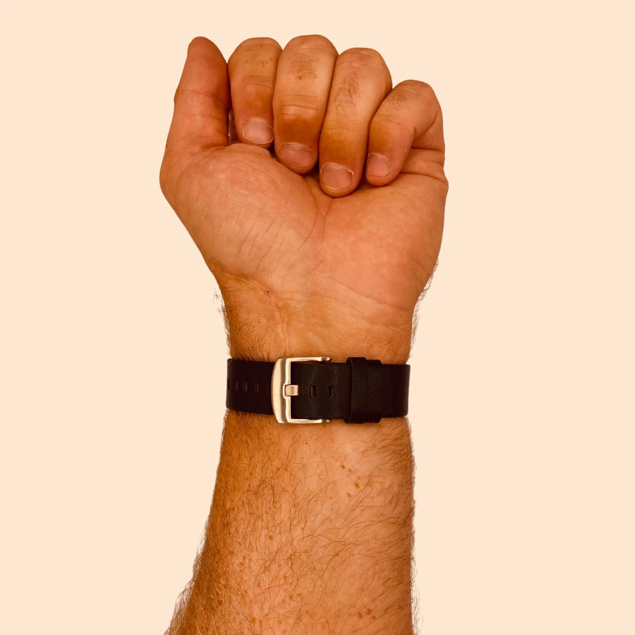 Leather Straps Compatible with the 3Plus Vibe Smartwatch