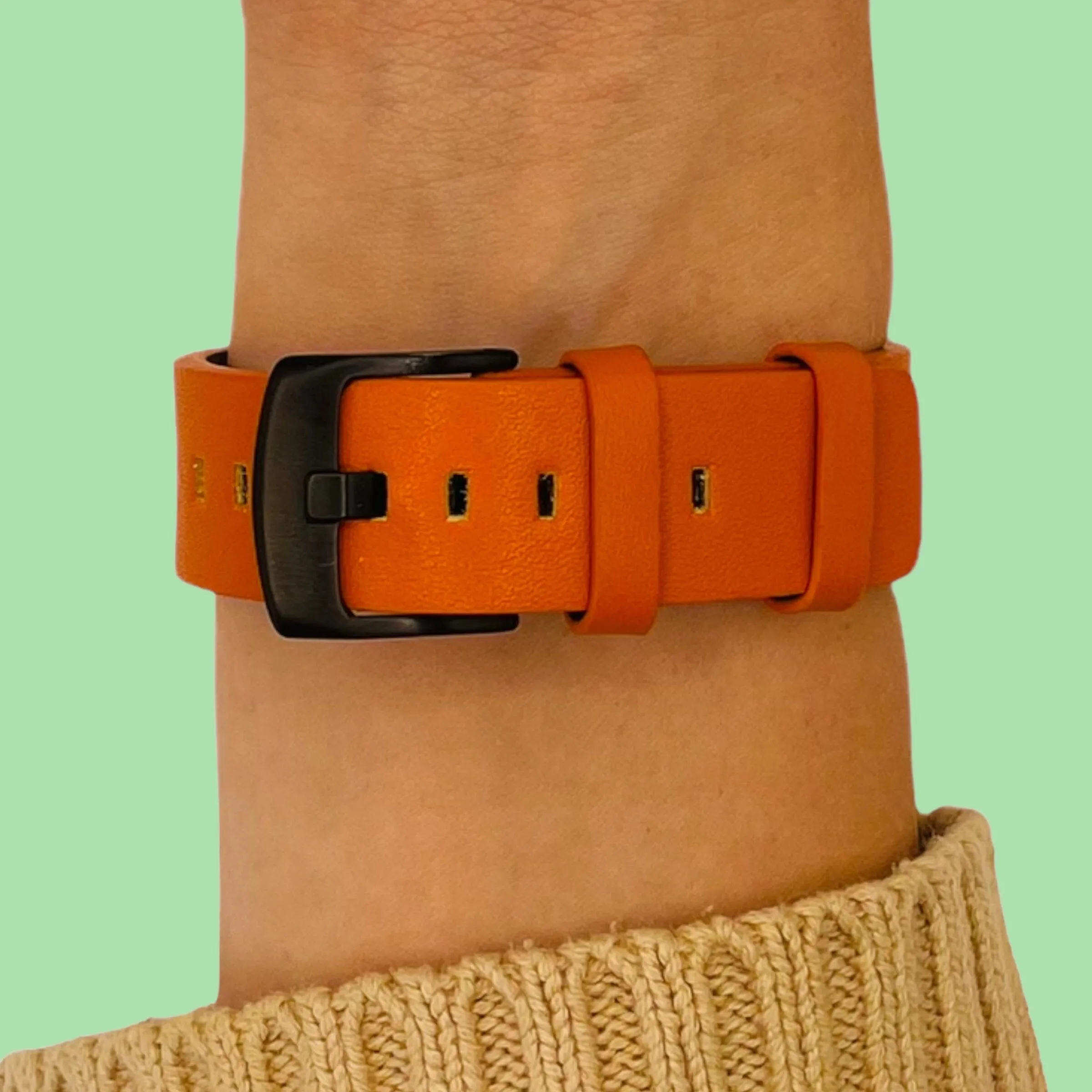 Leather Straps Compatible with the Fitbit Sense