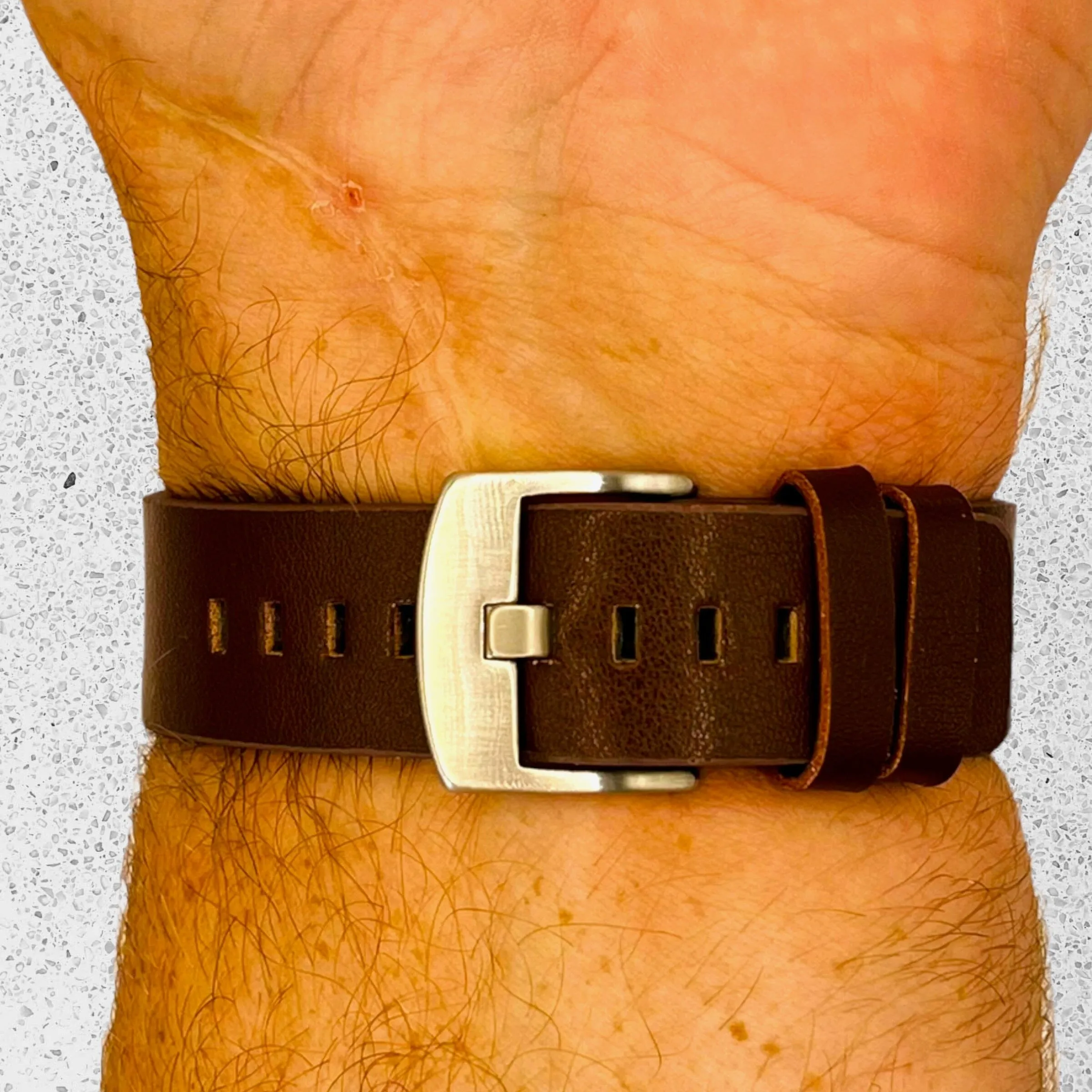 Leather Straps Compatible with the Misfit Command, Vapor & Vapor 2