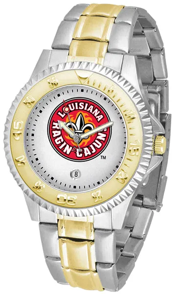 Louisiana Ragin' Cajuns Competitor Two-Tone Men’s Watch