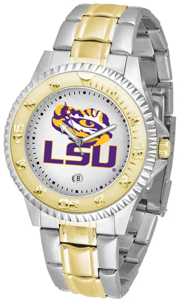 LSU Tigers Competitor Two-Tone Men’s Watch