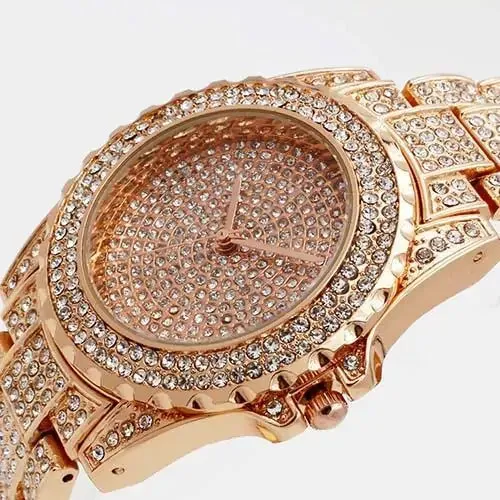 Luxury Diamond Sparkling Wristwatch