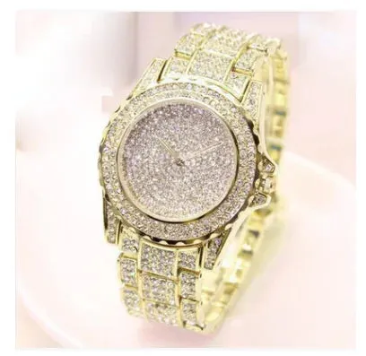 Luxury Diamond Sparkling Wristwatch