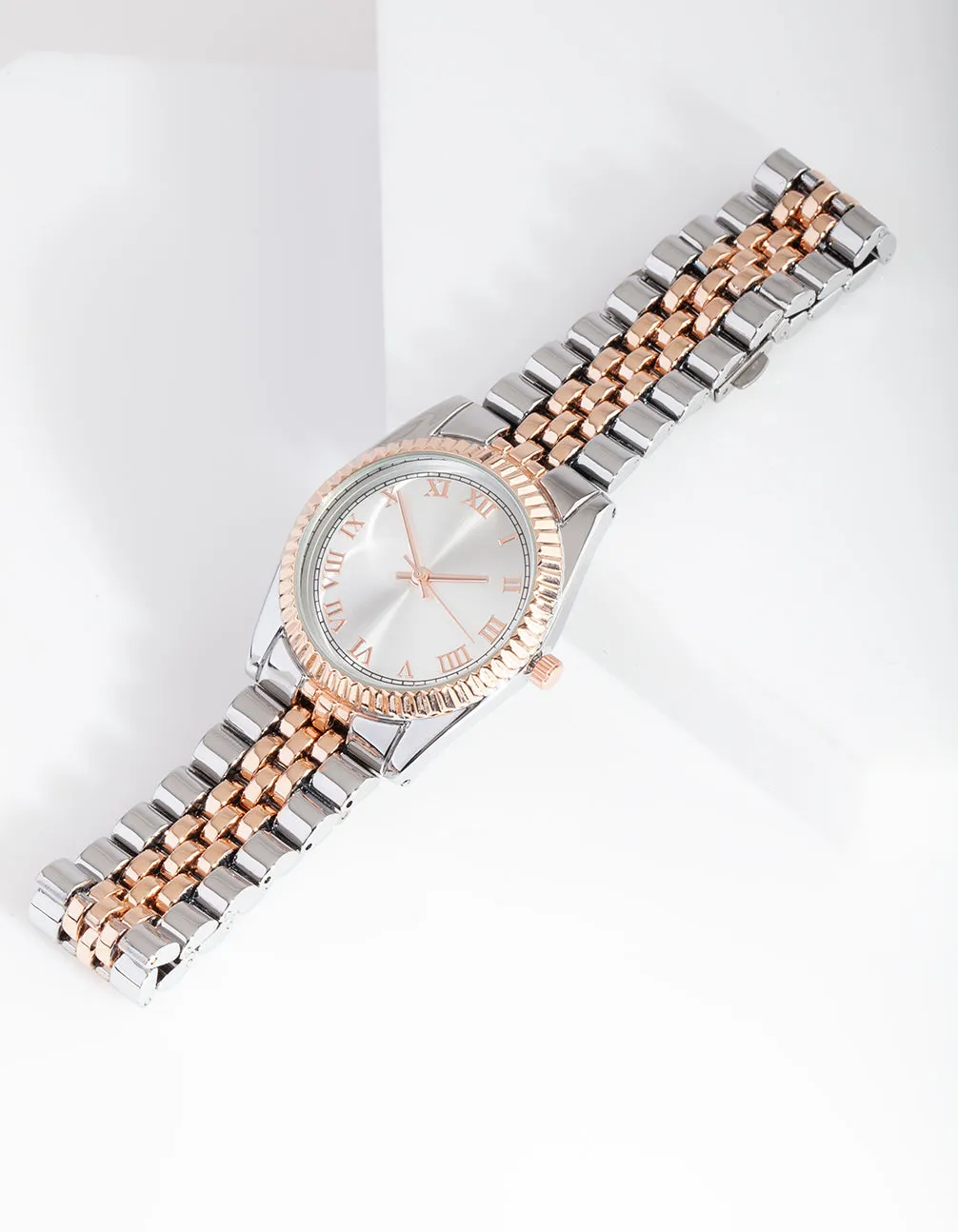 Mixed Metal Classic Luxe Watch