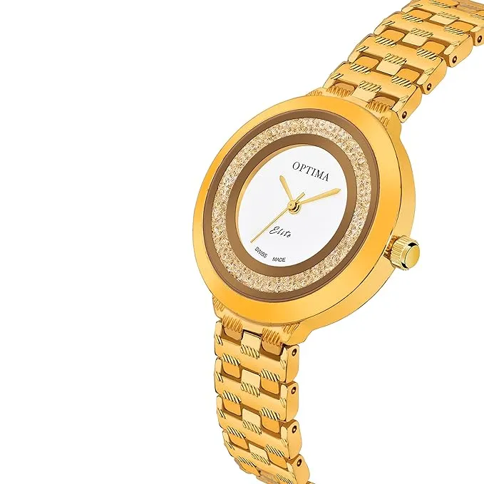 Optima Elite Series Regalia Collection Analog Watch - For Women (OEW-124)