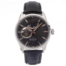 Orient Star Contemporary Open Heart Men's Black Watch RE-AT0007N00B