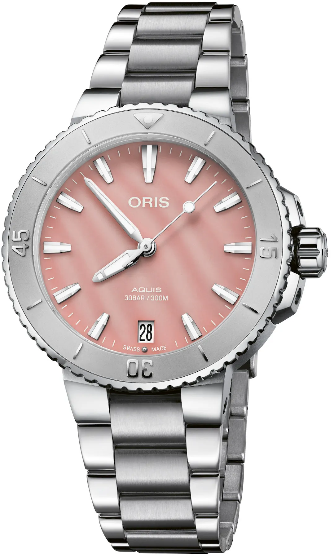 ORS Watch Aquis Date Blush Pink