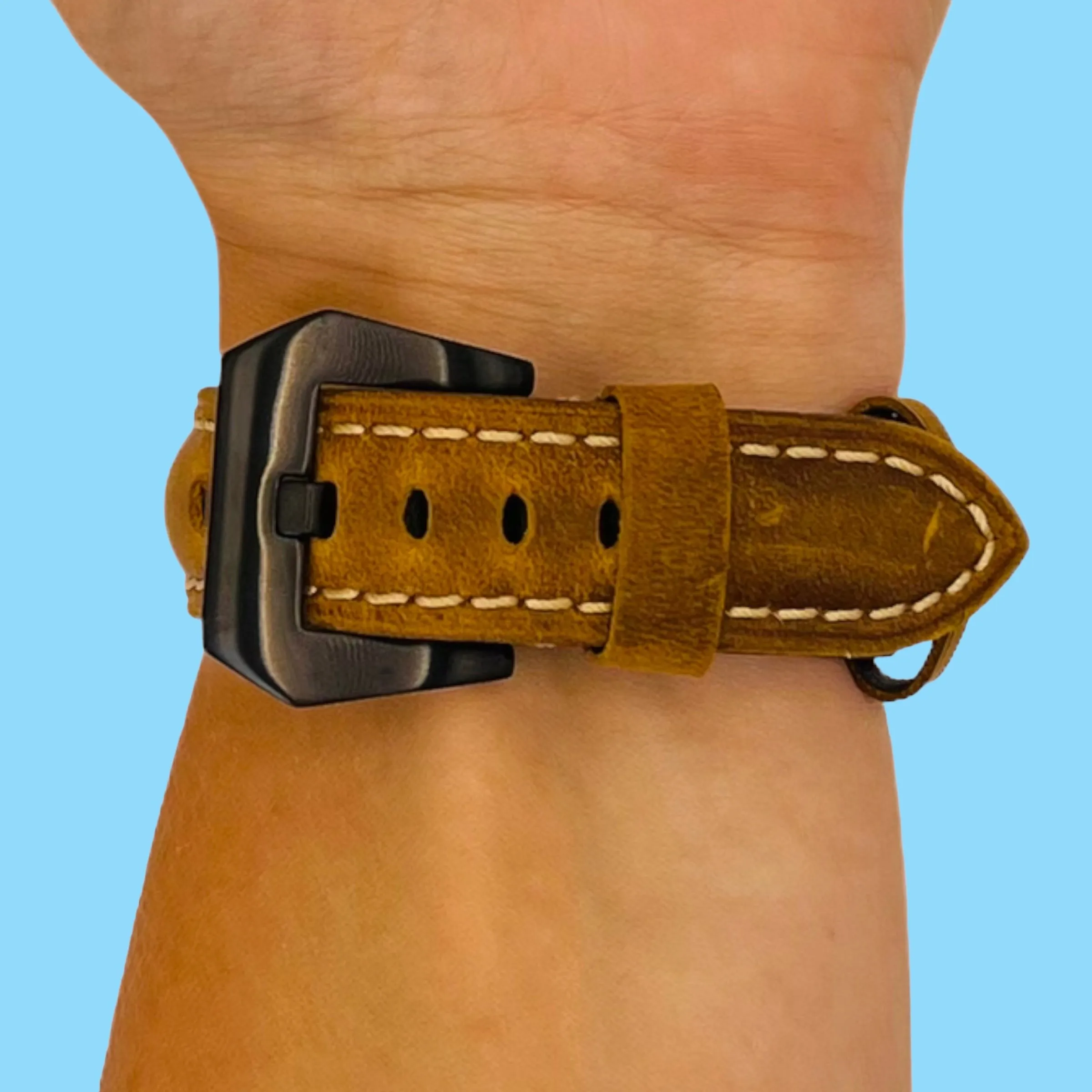 Retro Leather Straps Compatible with the Apple Watch