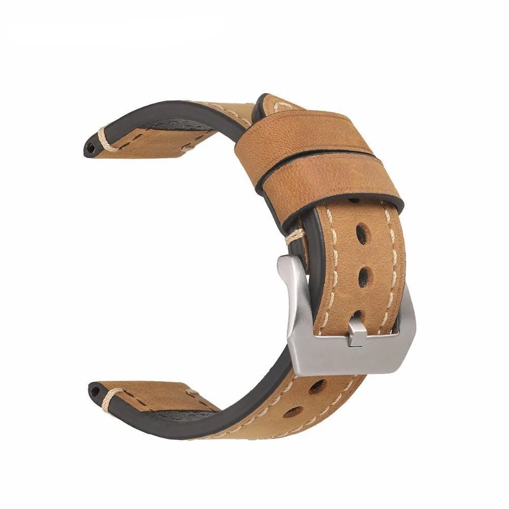 Retro Leather Straps Compatible with the Coros 20mm Range