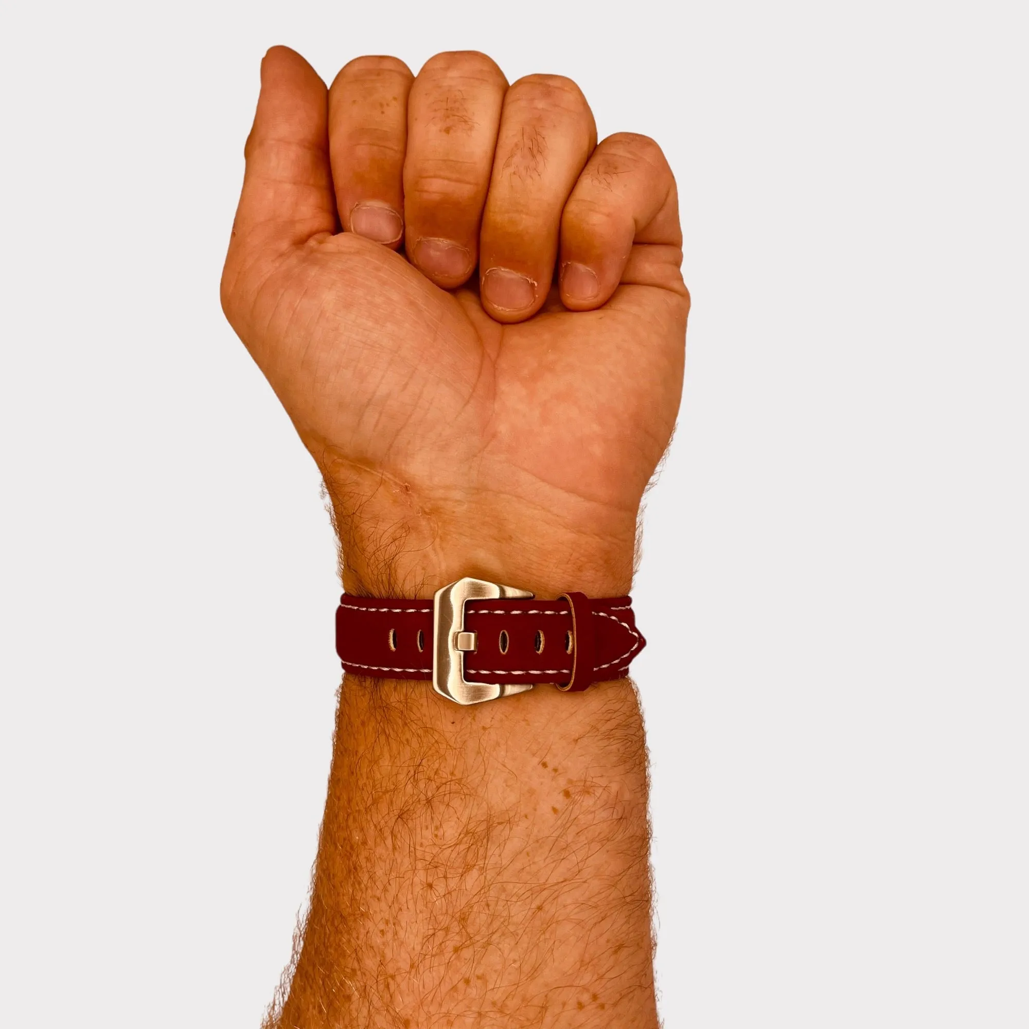 Retro Leather Straps Compatible with the Fitbit Charge 3