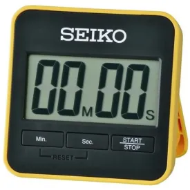 SEIKO Digital Countdown Timer & Stopwatch with Stand QHY001Y