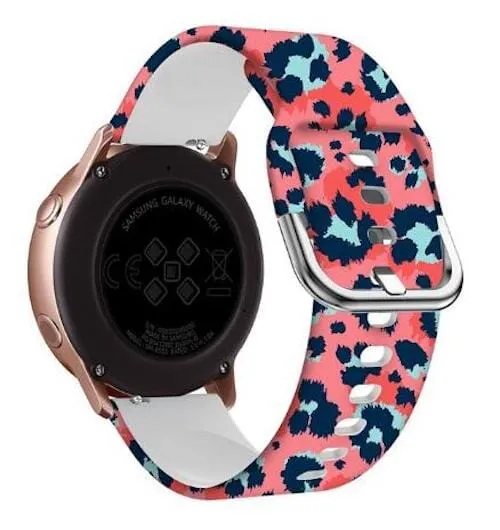 Silicone Pattern Watch Straps compatible with the Kogan Active  II Smart Watch