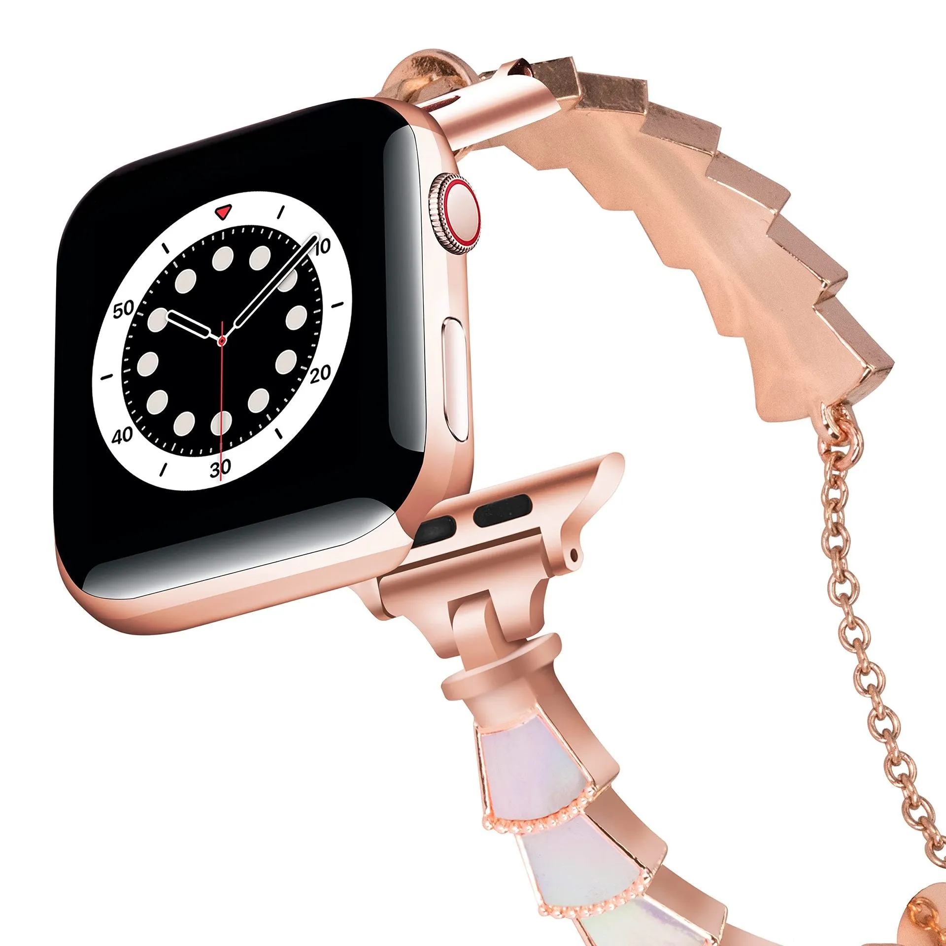 Slim Metal Band for Apple Watch-Shell Design