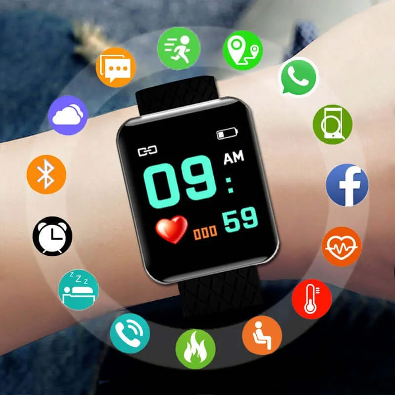 Smart Sports Watch - Digital LED Electronic Bluetooth