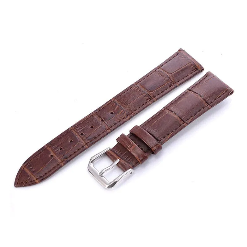 Snakeskin Leather Watch Straps Compatible with the Garmin Approach S42