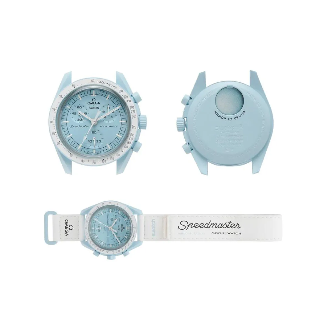 SWATCH X OMEGA BIOCERAMIC MOONSWATCH MISSION TO URANUS