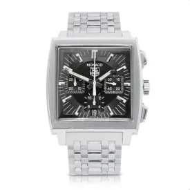 TAG Heuer 38mm Monaco Steel Watch Ref: CW2111