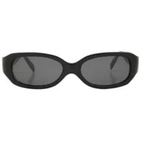 TIMEPIECE Black Square Sunglasses