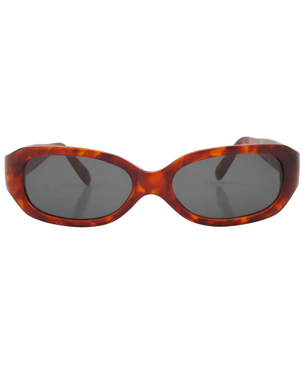 TIMEPIECE Tortoise Square Sunglasses