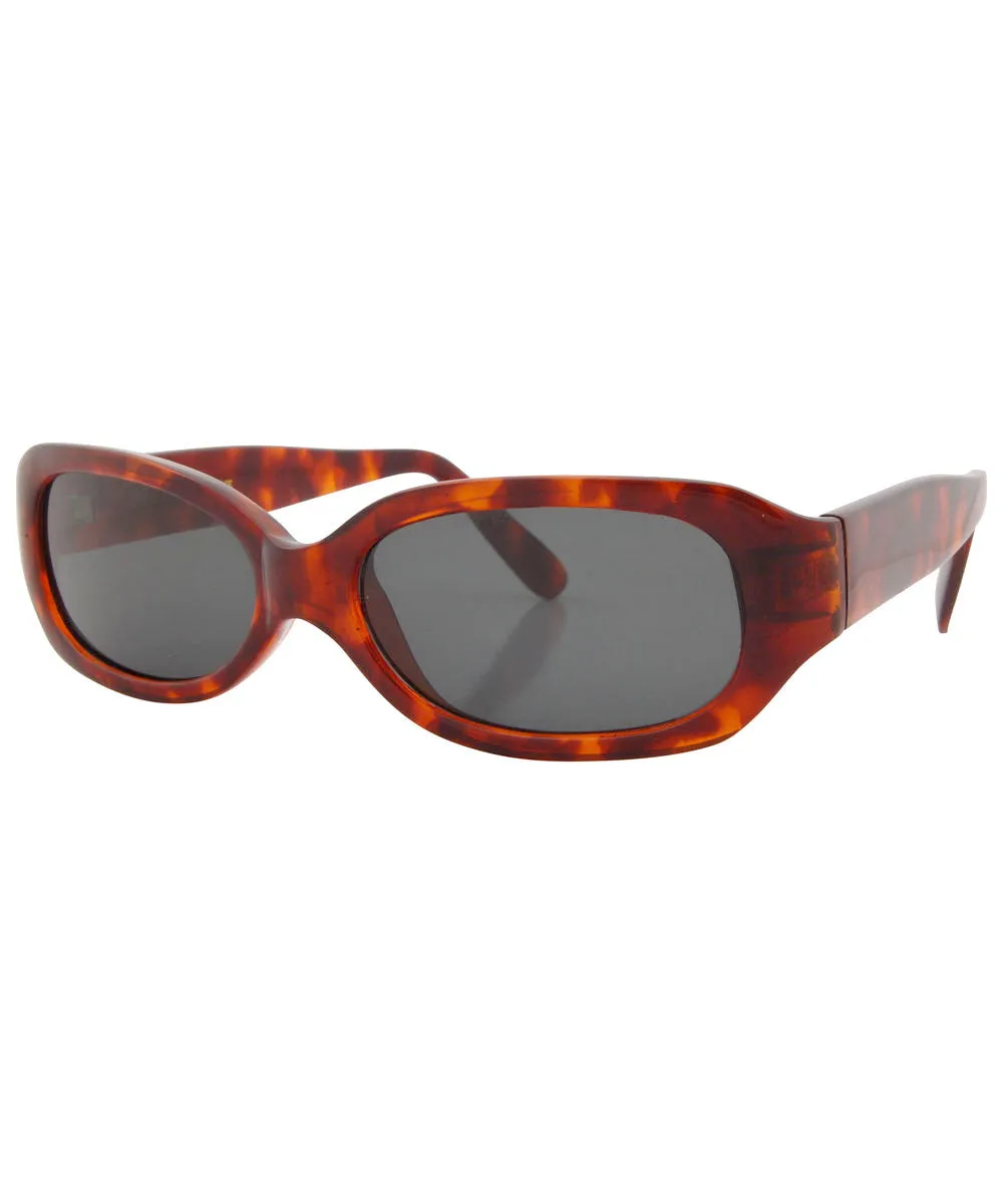 TIMEPIECE Tortoise Square Sunglasses