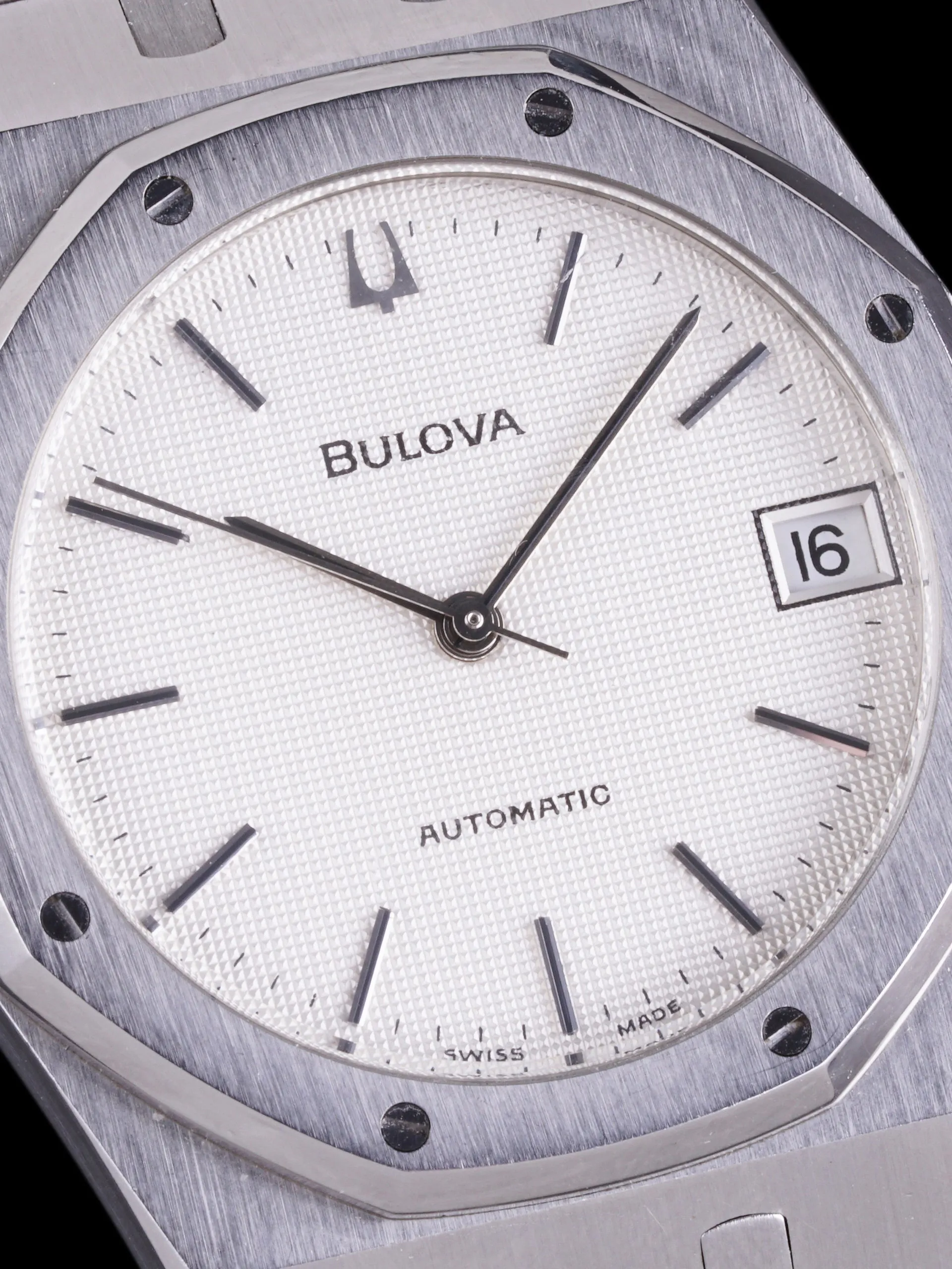 *Unpolished* 1979 Bulova (Ref. 4420101) "Royal Oak"