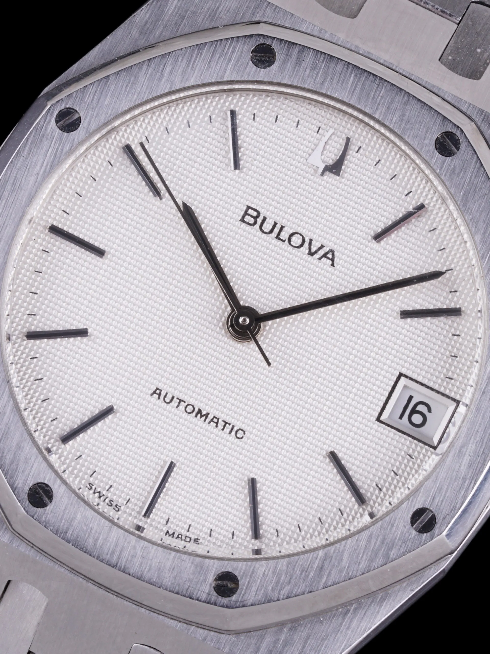 *Unpolished* 1979 Bulova (Ref. 4420101) "Royal Oak"