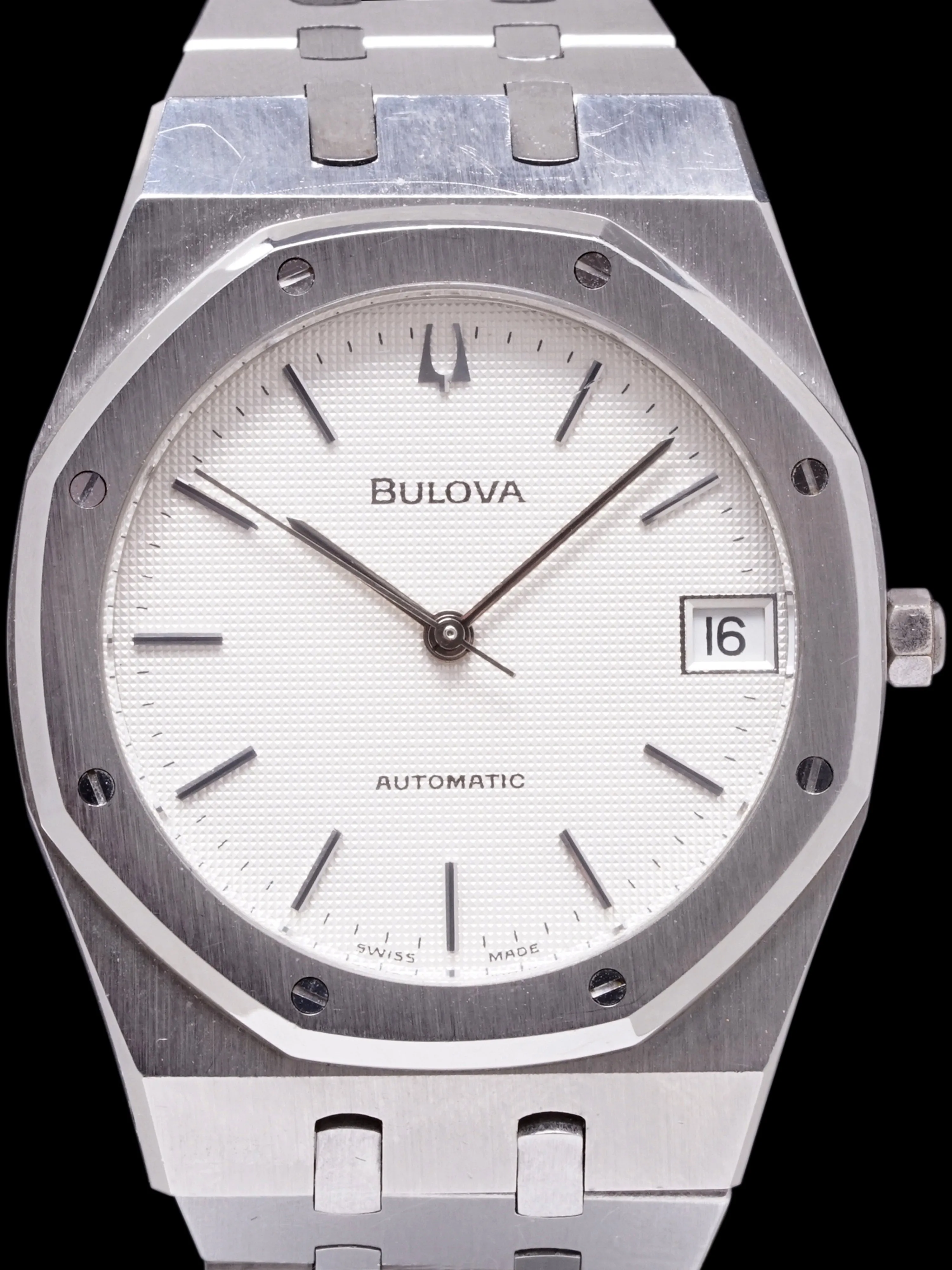 *Unpolished* 1979 Bulova (Ref. 4420101) "Royal Oak"