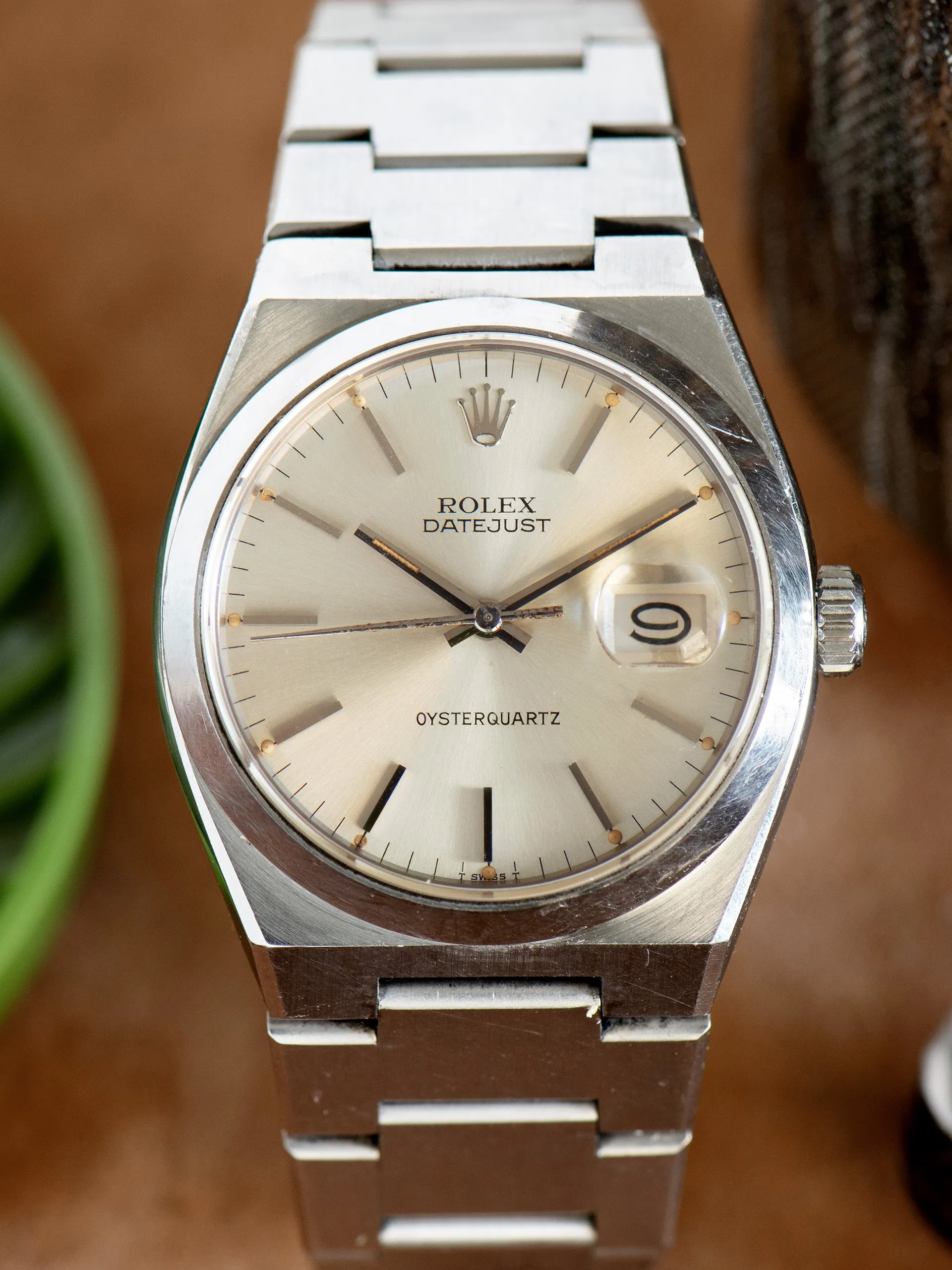 *Unpolished* 1979 Rolex Oysterquartz Datejust (Ref. 17000) Silver Dial