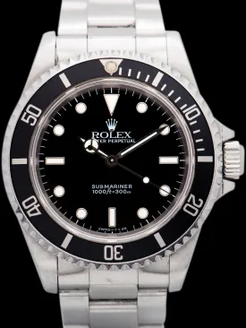 *Unpolished* 1998 Rolex Submariner (Ref. 14060)