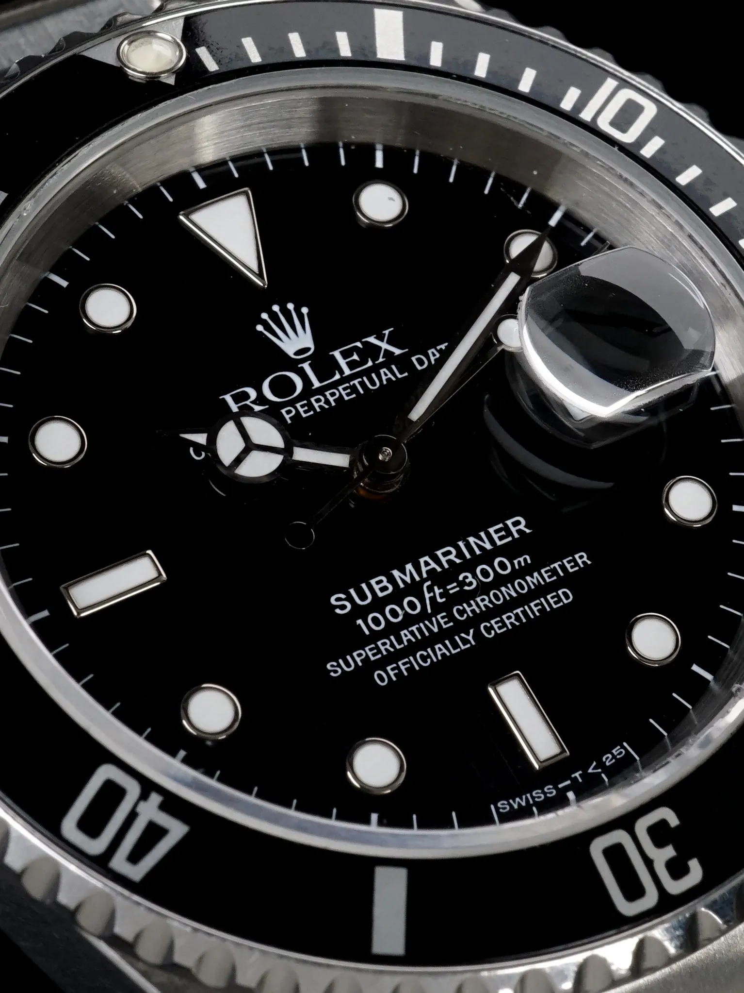 *Unpolished* 1998 Rolex Submariner (Ref. 16610) With Box and Papers