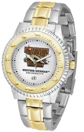 Western Michigan Competitor Two-Tone Men’s Watch