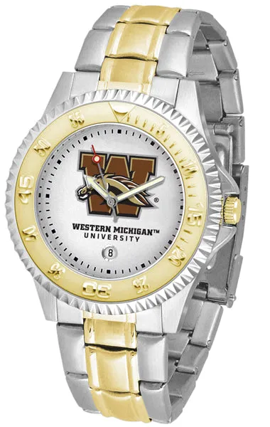 Western Michigan Competitor Two-Tone Men’s Watch