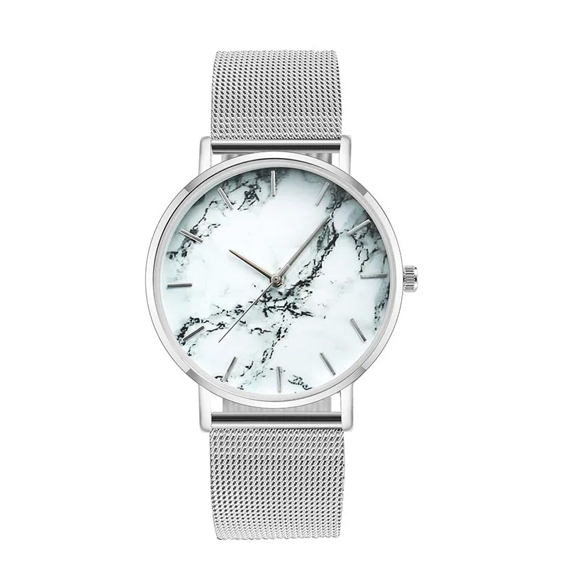 Women's Crystal Dial Quartz Watch