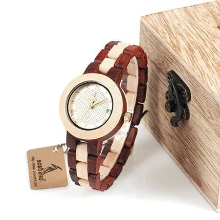 Wooden Women's Wristwatch