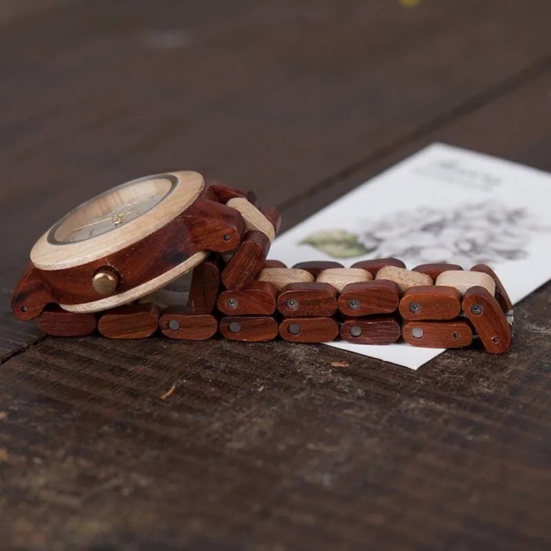 Wooden Women's Wristwatch