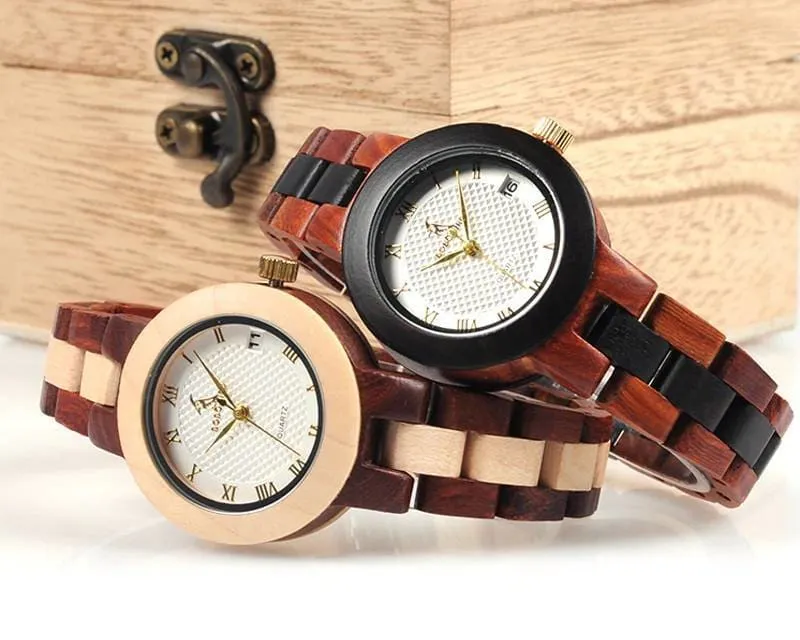 Wooden Women's Wristwatch