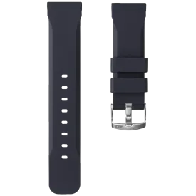 ZULUDIVER 317 Italian Rubber Diver's Watch Strap - Grey